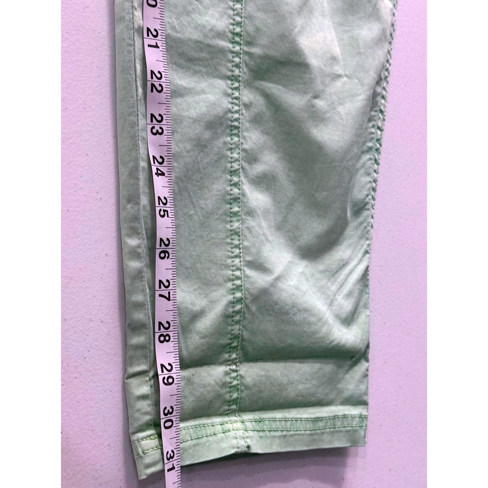 BBJ Los Angeles Women's Mint Green High Waisted Pleated Tapered Pants 3x26 - Picture 7 of 8